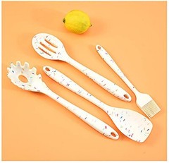 11 PCS SILICONE COOKING UTENSILS KITCHEN UTENSIL SETTURNERTONGSSPATULASPOONBRUSH