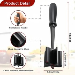 1PC Meat Chopper Hamburger Ground Beef Masher Heat Resistant Cooking Tool