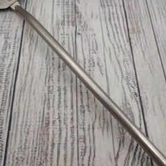 Vintage Chief Slotted Holes Long Spatula Red Wood Handle Farmhouse Rustic Turner