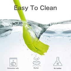 3PCS Oil Brush Silicone Baking Pastry Cream For BBQ Basting Kitchen Party New US