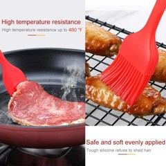 6Pcs Kitchen Spatula Silicone Utensils Kit,Heat Resistant Rubber for Baking Cook