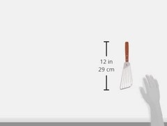Dishwasher Safe Fish Spatula – 6.5-Inch Stainless Steel with Ergonomic Handle