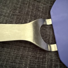 Miu France Slotted Spatula Blue Pancake Flipper