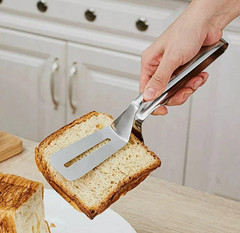 Tongs Steak Clamp Kitchen Stainless Steel Tool Food Clip Bread Meat BBQ Cooking
