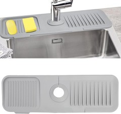 Sink Splash Guard Silicone Sink Faucet Mat Sink Accessories Faucet Absorbent Mat