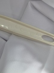 Foley Vintage Off White Nylon Plastic single Slotted Spatula 11.5″