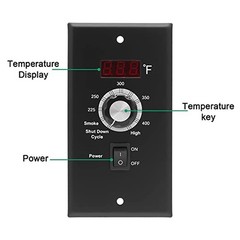 For ZGRILLS 9017 V1 Pellet Grill Digital Control Unit Replacement Part