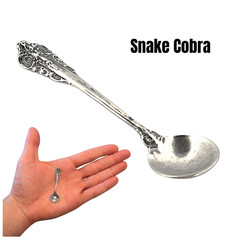 Solid 925 Sterling Silver Small Salt Spoon – Elegant Miniature Spoon