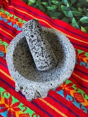 Molcajete Stone 6in With A Pigs Face Shape