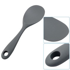 2PCS Silicone Rice Paddle, Non Stick Rice Spoon Scooper, Heat Resista.