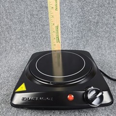 OVENTE Electric Countertop Infrared Burner 7″ Ceramic Glass BGI101B – Works