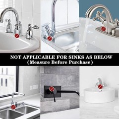 30 Inch Silicone Sink Splash Guard Faucet Drip Catcher Tray