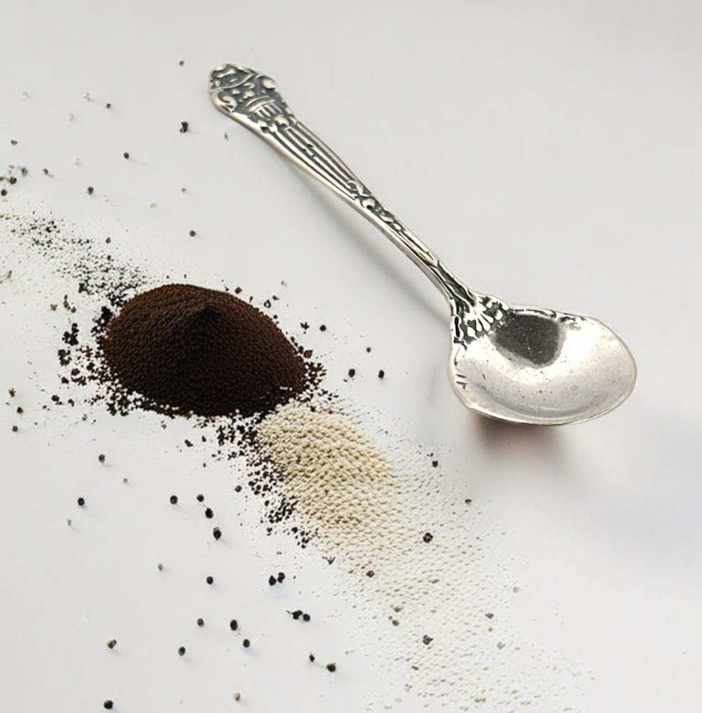 SOLID 925 Sterling silver Mini Spoon, Small spoon for baby / Sugar & Salt Spoon