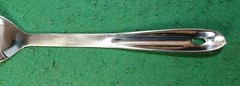 Vintage ALL-Clad Polished Stainless Steel Solid Kitchen Spoon