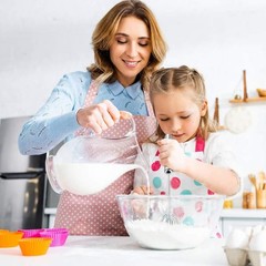 3x Stainless Steel Egg Whisk,Hand Push Rotary Whisk Blender,Versatile Easy Whisk
