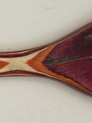 Island Bamboo Pakka Wood 12” Rainbow Spatula Turner Red Purple Utensil