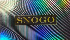 SNOGO Cacao Straw – Silver Design – Brand New / Unopened