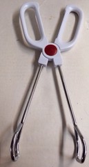 Salad Tongs 10″ Serving Tool x2 Kitchen Utensil Free Shipping USA Seller