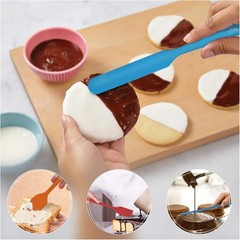 Versatile 5-Piece BPA-Free Silicone Spatula Set – Effortless Cooking & Baking