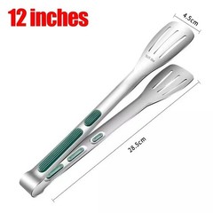 Stainless Steel Steak Clamp Food Bread Meat Clip Tongs BBQ Kitchen Cooking Tools