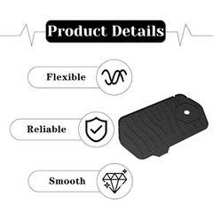2 Pcs Silicone Faucet Mat Universal Kitchen Sink Splash Guard, Faucet Drainin…