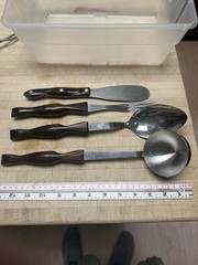 Cutco Serving Spoon Ladle Spreader Fork lot of 4 Kitchen Tools