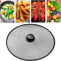 Splatter Screen, Frying Pan Splatter Screen, Splash Guard Lid with Knob, Extr…