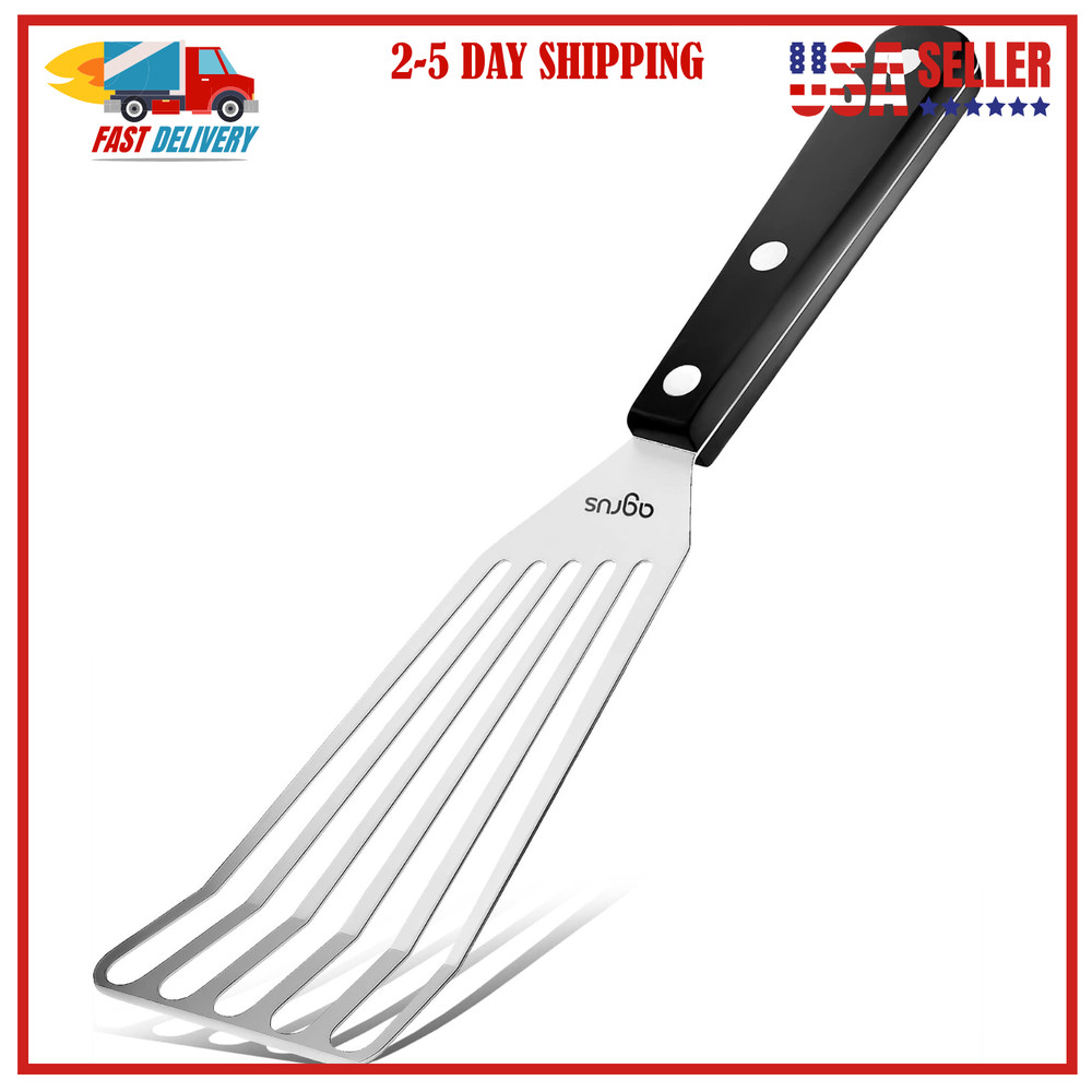 Spatula Stainless Steel Kitchen Utensils for Cooking Turner 13 inch