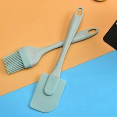 3PCS Silicone Spatula Set Cream Scraper Butter Cake Mixer Baking Tool