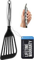 Dishwasher Safe 12.8” Fish Spatula – Durable Non-Stick Turner for Everyday Use