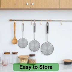 Spider Strainer Skimmer Spoon Set Of 3 Sizes Frying Spoon Stainless Steel Fryer