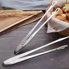 Stainless Steel Food Tongs Long Handle Non-Slip BBQ Tongs Steak Tongs Clamp Tool