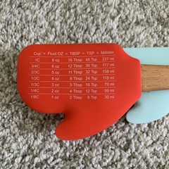 CWC Cook With Color3 piece Spatula Set Christmas Red Deer