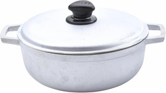 GAU-80508 Jumbo Traditional Natural Caldero for Cooking and Serving, 18 Quart, S