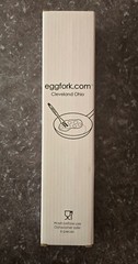 6 Pc Brick Red Egg Fork Set – Durable Food-Safe Plastic Kitchen Egg Forks
