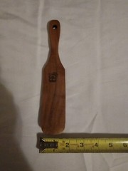 5PCS Wooden Spurtles Set, Non-Stick Natural teak Wood Spatulas Comes With Apron