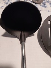 Lot Of 4 Utensils Silicone Black Silver 2 Circulon, 1 Staub & 1 Unbranded