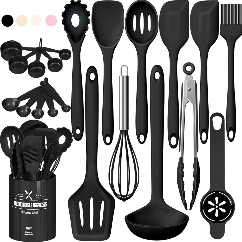 22PCS Silicone Cooking Utensils Set Heat Resistant Kitchen Tools $1.14 / count