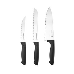 23 Piece Stainless Steel Cutlery Utensil Set Black Dishwasher Safe Kitchen Tools
