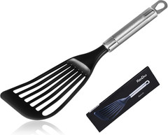 Nylon Fish Spatula – LFGB Certified, Nonstick, Dishwasher Safe, 410°F