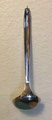 18/8 Stainless Steel LONG Sturdy LADLE 13″, Hangable (China)