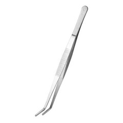 Stainless Steel Cooking Tweezers Tongs 12 Inch Kitchen Tools 2 Pack