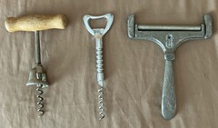 Lot Of 16 VINTAGE Kitchen Tools-Mashers Spatulas Hand Mixer Pot Strainer Etc