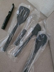 New KitchenAid Black Set of 5 Durable i