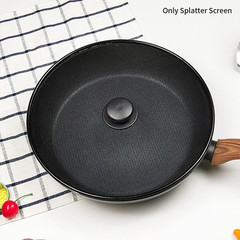 Splatter Screen, Frying Pan Splatter Screen, Splash Guard Lid with Knob, Extr…