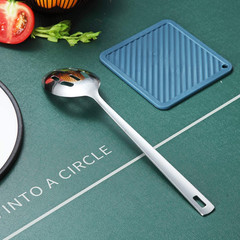 Stainless Steel Slotted and Basting Spoon, Heat Resistant, Non-Stick, Dishwasher