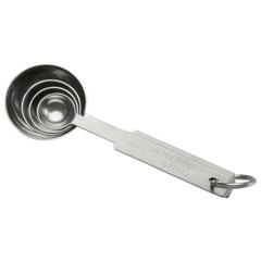 Vollrath 4-Piece Round Measuring Spoon Set