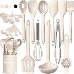 22PCS Silicone Cooking Utensils Set Heat Resistant Kitchen Tools $1.14 / count