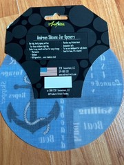 Andreas Round Silicone Non-Slip Jar Opener 6 1/4″ Diameter Anchors USA NEW