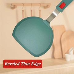 Cookware Pan, Heat Resistant 600°F, Thin Flexible Cooking Spatula for Kitchen